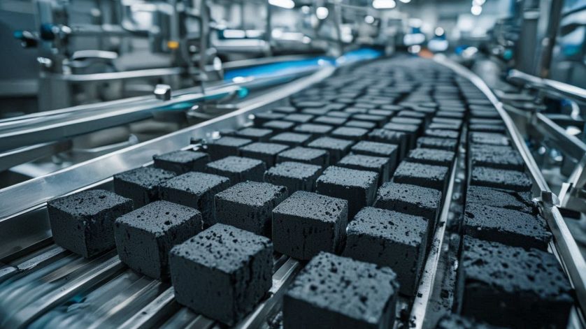 coconut charcoal briquette export manufacturer