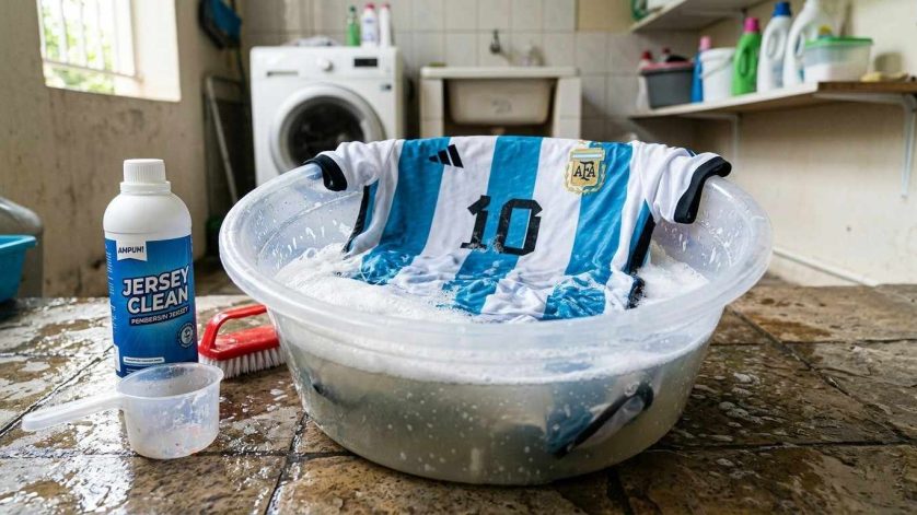 Larutan Rendaman Jersey Paling Ampuh untuk Bau Membandel
