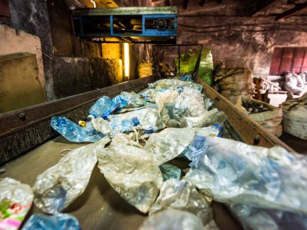 conveyor sampah sungai