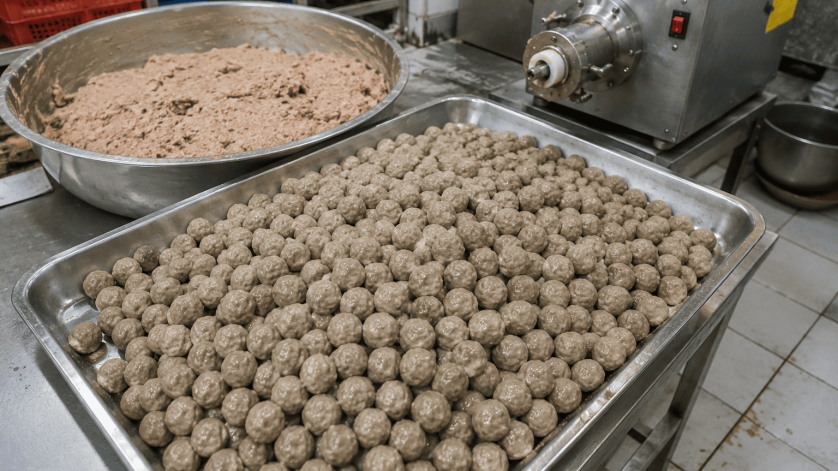 solusi produksi bakso skala besar