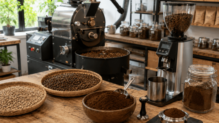 peralatan lengkap usaha kopi